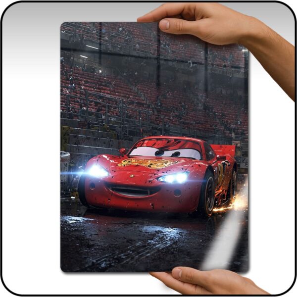 LIGHTNING MCQUEEN 002 METAL POSTER